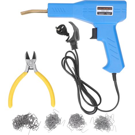 Agrafeuse chauffante 50 W pour garage, kit de réparation de pare-chocs de voiture, machine de soudage et de réparation, prise australienne 220 V (1/5)