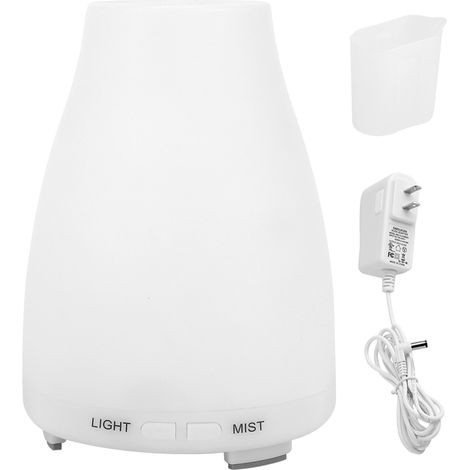 Diffuseur d'aromathérapie pour bureau, humidificateur d'air 200ml avec veilleuse LED, prise US 100-240V, idéal maison (1/5)