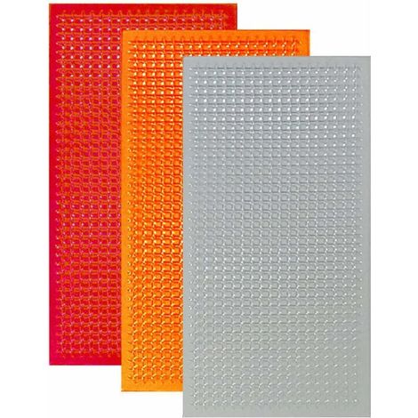 Kit de réparation de lentille Automatique Multi-Pack Feux de Voiture Film de réparation de Fissure Phare feu arrière Outils de réparation 3 pièces livré avec des Couleurs claires Ambre Rouge (1/4)