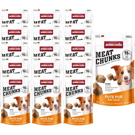 ANIMONDA Bocconcini di Carne Tacchino per Cani 16x60g