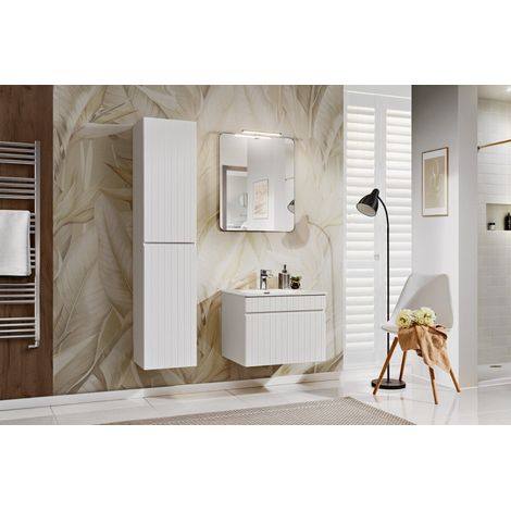 Ensemble de salle de bain 60 cm - Emblematic White - Livraison gratuite (1/5)