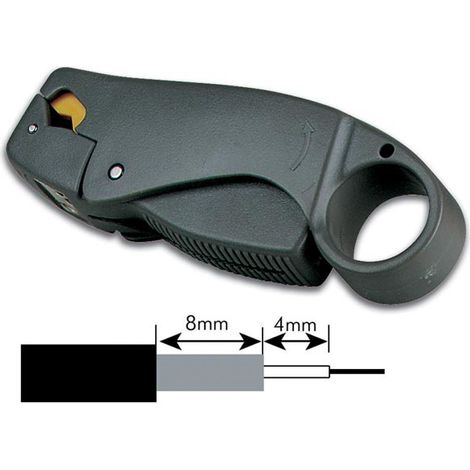 Decapatore di cavi coassiali - 3 lame (rg58 - Rg59) (1/2)
