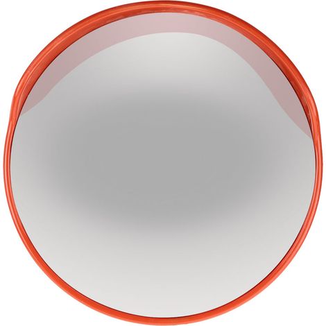 Eosnow Le miroir de circulation convexe de sécurité routière d'allée grand Angle de 60 cm comprend une vis de support de montage (1/5)