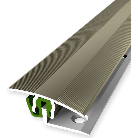 PROVISTON Übergangsprofil Parkettausgleich Breite: 38 mm Höhenausgleich: 7 - 18 mm Länge: 900 mm Aluminiumprofil Sand 1 Stück (1/5)