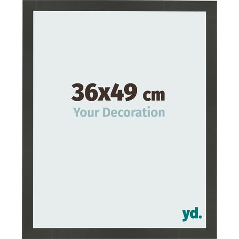 yd. - Cadre photo 36x49 - Anthracite - MDF - Bologna (1/5)
