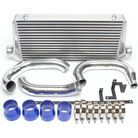 Intercooler pour Mitsubishi Lancer EVO de 1996 a 2000-80mm-35844072 (1/2)