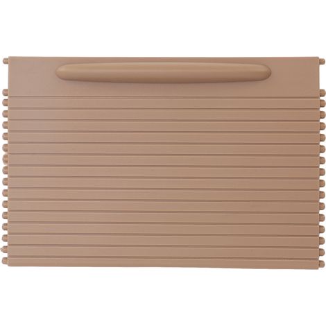 Porte-gobelet de Console avant, couvercle de store enrouleur 7L5862531, volet coulissant robuste pour Cayenne 2003 à 2010 Beige (1/5)