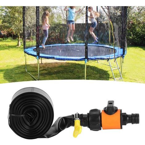 Tuyau d'arrosage pour trampoline, outil de refroidissement pour le jardin, jouet d'eau d'été pour enfants, 8 m (1/5)