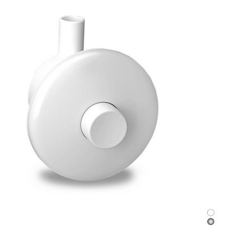 PULSANTE PNEU A PARETE PER MONTAGGIO INCASSO- Bianco- PUCCI- pezzi 1