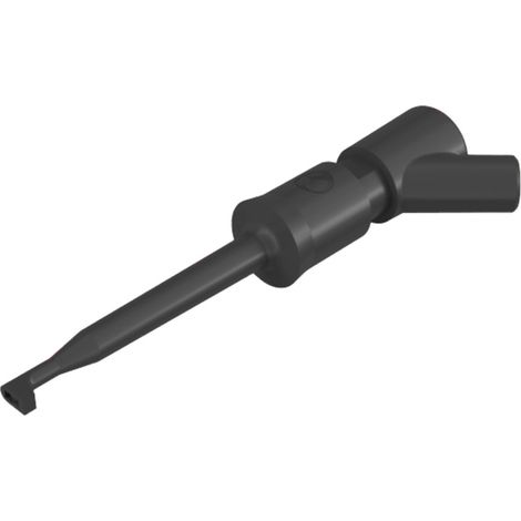 Hirschmann Test & Measurement KLEPS 2 BU sw Prüfspitze Steckanschluss 2 mm Ohne Messkategorie Schwar