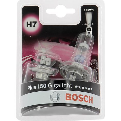 BOSCH 2 H7 Giga +150 55W