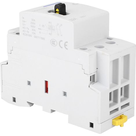 2P32A Haushalts-Wechselstromschütz mit manueller Steuerfunktion für elektrische Gebäudeanlagen 230V (1NO1NC) (1/5)