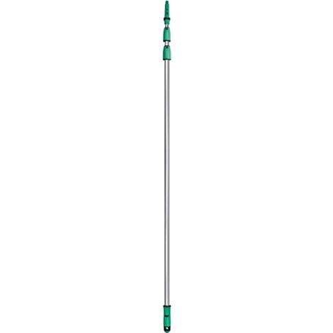 Asta telescopica UNGER OptiLoc (compatibile con gli strumenti per la pulizia delle finestre Unger, impugnatura ergonomica, tappo terminale antiscivolo, twist lock bicomponente) 180cm