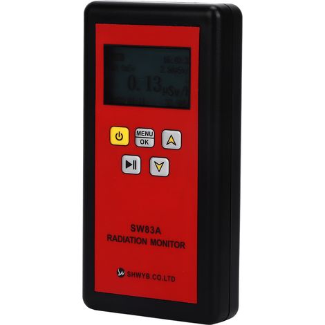 Détecteur de rayonnement nucléaire portable β γ, moniteur de rayonnement LCD, testeur de rayonnement industriel (1/5)