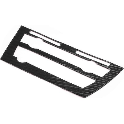 CD-Panel-Rahmenleiste aus Kohlefaser, Innenausstattung passend für X5 X6 F15 F16 2014–2017 LHD RHD