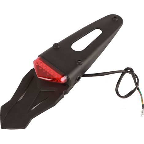 Feu arrière de garde-boue arrière pour moto, feu stop à 12 led, feu arrière de remplacement pour KL250 RMZ250 DRZ50 DRZ125