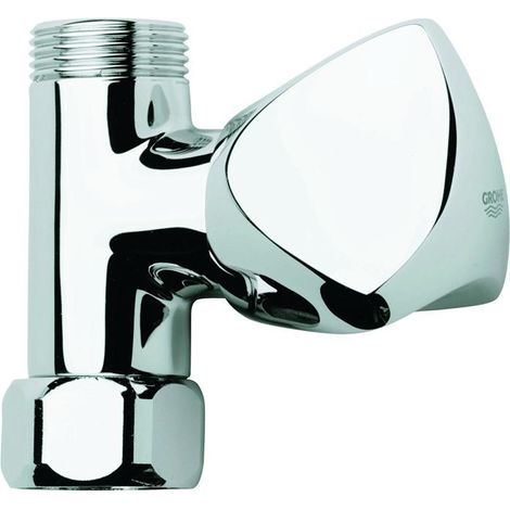 GROHE 12409000 Absperrventil 12409 DN15 mit TDL-Griff Markierung neutral chrom (1/5)