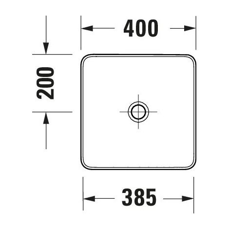 DURAVIT 268020FI00 Sivida SET, ASB q.400 B.Auß, Couleur sombre M. (1/3)