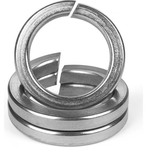 Rondelles de Sécurité Fendues en Acier Inoxydable M16, 20 Pièces Rondelle Autobloquante Rondelles Ressort Inox 304, Rondelle de Blocage Frein Ressort Grower, pour Vis Ecrou Boulon (1/5)