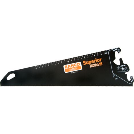 Bahco Superior-Sägeblatt für feine bis mittlere Materialien, passend zu den ERGO-EX-Griffen, 11/12 ZpZ 500 mm
