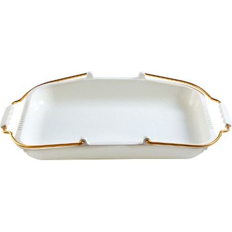 Bandejas para servir pan Bandeja para pan de panadería con asas Suministros de panadería Bandeja para pan para compras 1 pieza (1/4)