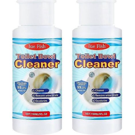 2x Nettoyant pour évier et canalisations, poudre moussante sans contact, nettoyant pour cuvette de toilettes, nettoyant pour cuisine et égouts, agent détartrant (1/5)