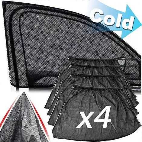 Universeller Sonnenschutz für SUVs mit UV-Schutz, Insektenschutz, Verdunkelungsfolie für Fenster, Seitenschutzfolie, Zubehör (1/4)
