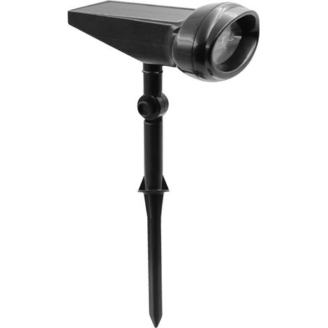 Projecteurs solaires LED pour jardin, étanches IP65, avec allumage et extinction automatiques. Idéaux pour décorer votre terrasse ou votre patio. (1/2)