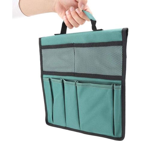 Garden Kneeler Tool Tote Bags Pochette à Outils Oxford Pliable pour Chaise à Genoux, Vert(Vert) (1/4)