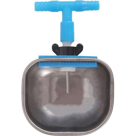 Abreuvoir automatique pour lapins - Lot de 5 abreuvoirs à tétine en acier inoxydable - Accessoire de ferme (1/5)