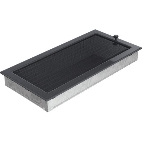 Lüftungsgitter 22x45 Graphite Jalousie