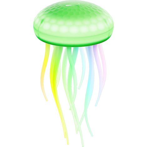 Lampe En Forme De Méduse - Lumière Nocturne À Suspension - Alimentation Sur Prise - Pour Chambre Intérieure Bureau Café - 1 Pièce