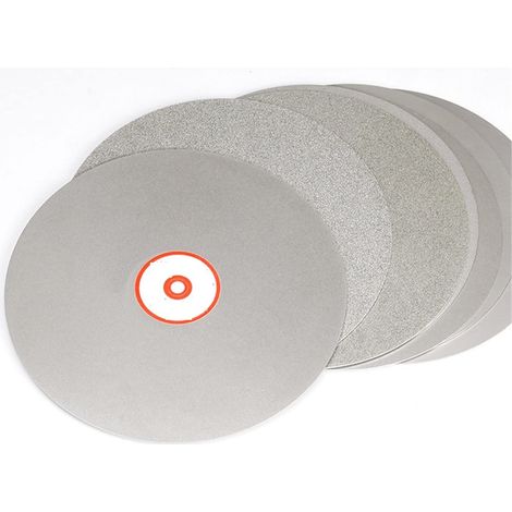 Disque Poncage Beton, Disque Diamant, 1 pièces 8 '' 200mm Diamant Plat revêtu meule polie Disque Disque 46-2000 Grain(800 Grit) (1/4)