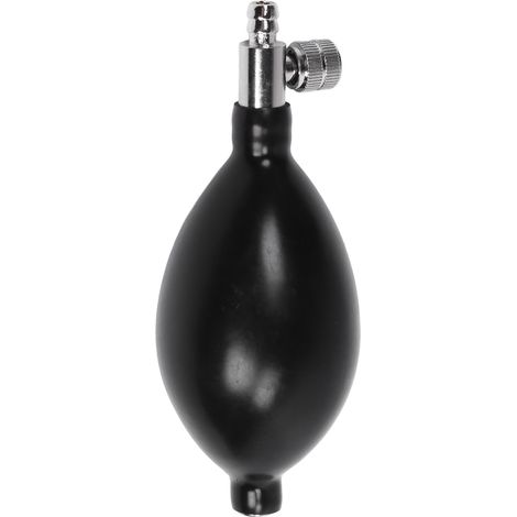 Pompe à main pour brassard tensiomètre, poire de gonflage en caoutchouc (1/5)