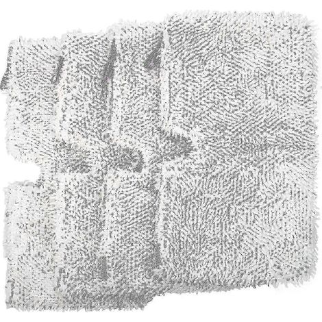Lingettes de nettoyage en microfibre AURA pour balai vapeur Shark S2901 - Lot de 4 (1/4)