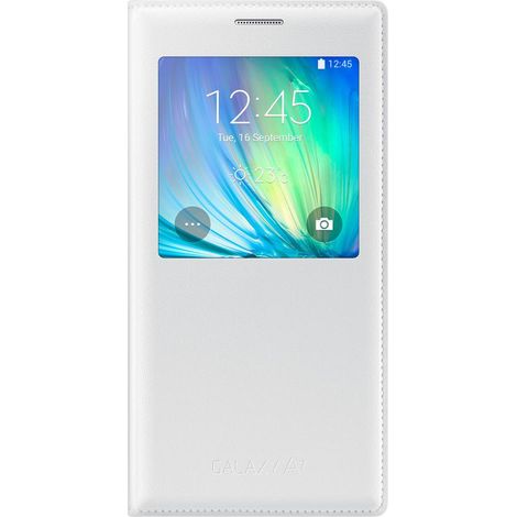 Samsung EFCA700BCEGWW Custodia S View Cover per Galaxy A7 A700 Nero (1/4)