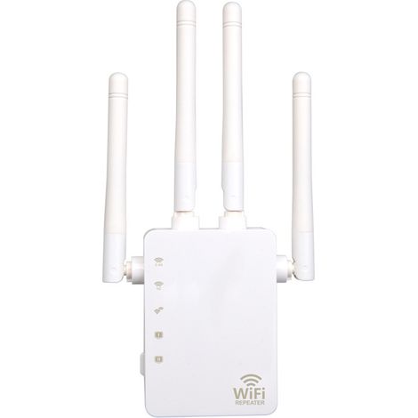 "Amplificateur de signal WiFi sans fil Répéteur amélioré double bande Routeur haute puissance 4 et ) 90x173x70mm 200 M 5G (1/5)