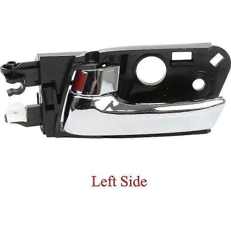 Schwarzer, verchromter, silberner Türgriff innen für HONDA CITY 2009-2014 GM2 GM3 OEM:72160-TM4-H01 72120-TM4-H01--Links (verchromt) (1/5)