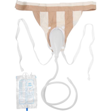 Sac à Urine Femme Silicone - Collecteur Urinaire Portable pour Drainage (1/5)