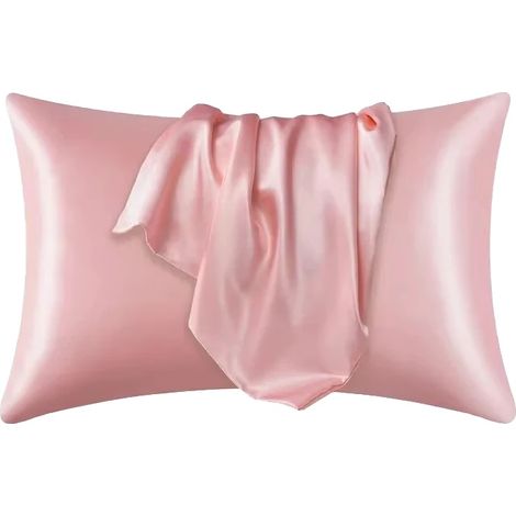 Asciugamano per cuscino, in morbido poliestere/cotone, ecologico, rosa-a, 51 cm x 66 cm-b (1/2)