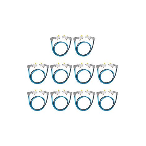 LEGRAND - HXu00b3 - LOT de 10 Jeux de Cordons de repiquage Ph/N u00e0 connexion auto - Ru00e9f. : 404927X10 (1/4)