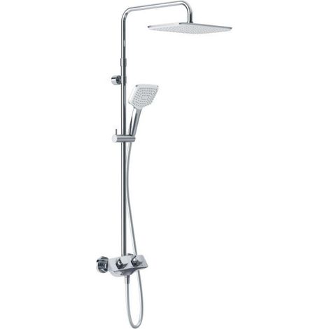 Sistema de ducha doble con termostato KLUDI COCKPIT Explorer, (1/5)