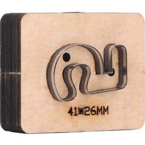 Matrice de coupe en forme de 5, 41 x 26 mm (1/5)