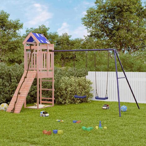 Outdoor Playset Solid Wood Douglas vidaXL (1/5)