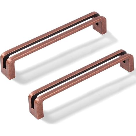Brass Furniture Handles 128 mm Kitchen Cabinet Drawer (1/2)
