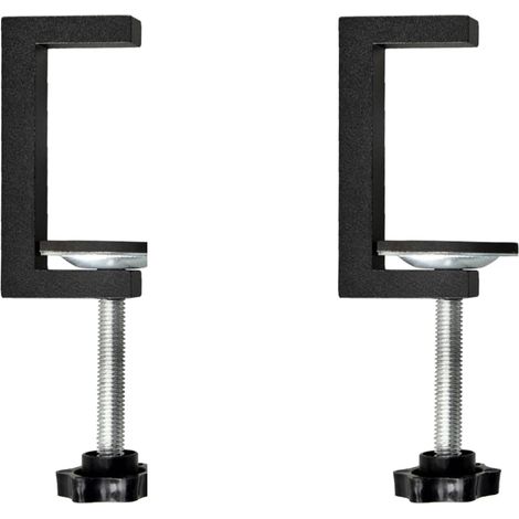 Lot de 2 pincettes G pour le travail du bois, vis réglable, petites pinces universelles, pinces en bois pour la menuiserie, projets (1/5)