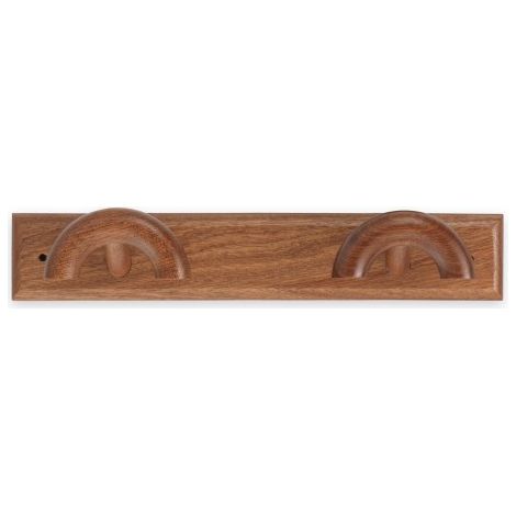 COLGADOR MADERA DOBLE GANCHO SAPELLY 1472-0- - INOFIX