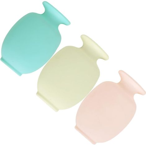 Vase mural en plastique PP pour le rangement des fleurs, lot de 3, décoratif et élégant (1/5)