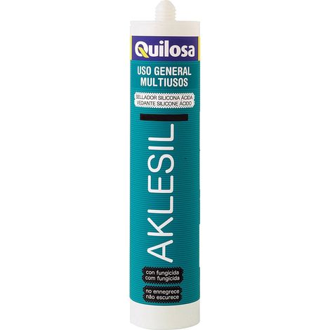 QUILOSA AKLESIL SILICONA ACIDA ANTIMOHO TRANSLUC. 280ML=10043781