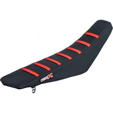 Housse de selle Ultra Bee 2023 Avec Bande, Couleur : Noir Noir Rouge
